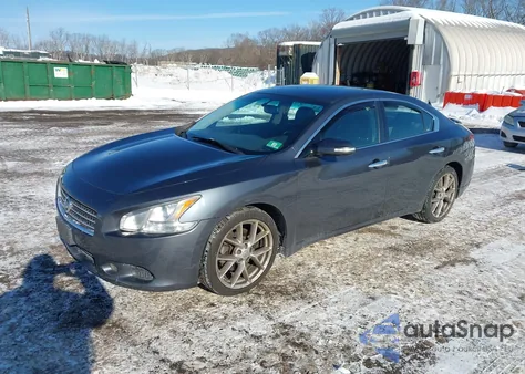 2010 Nissan Maxima 3.5 Sv from USA, damaged, VIN 1N4AA5AP3AC813154